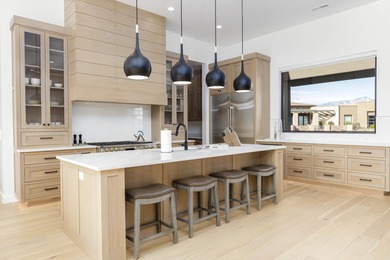 Stunning single-level home located in the prestigious, gated on The Ledges Golf Club in Utah - for sale on GolfHomes.com, golf home, golf lot