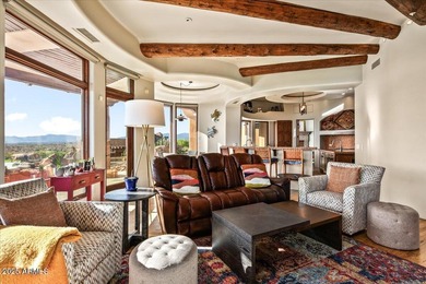 Nestled in a prestigious gated community, this meticulously on Troon North Golf Club  in Arizona - for sale on GolfHomes.com, golf home, golf lot