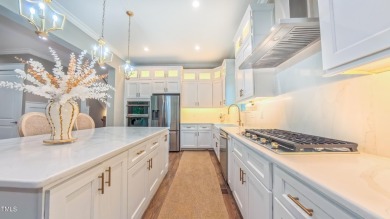 Gorgeous high-end newly built home (finished in 2021) located in on Governors Club in North Carolina - for sale on GolfHomes.com, golf home, golf lot