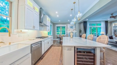 Gorgeous high-end newly built home (finished in 2021) located in on Governors Club in North Carolina - for sale on GolfHomes.com, golf home, golf lot