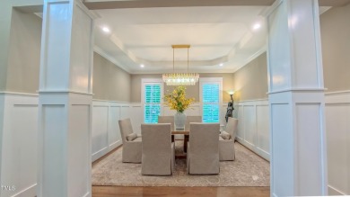Gorgeous high-end newly built home (finished in 2021) located in on Governors Club in North Carolina - for sale on GolfHomes.com, golf home, golf lot