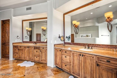 Nestled in a prestigious gated community, this meticulously on Troon North Golf Club  in Arizona - for sale on GolfHomes.com, golf home, golf lot