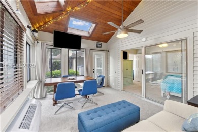 All on 1 level, beautifully updated home in the Private Beach on Palmetto Dunes Golf Course and Resort in South Carolina - for sale on GolfHomes.com, golf home, golf lot