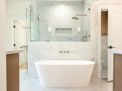 Experience luxury living at its finest in this stunning new home on Bentwood Country Club in Texas - for sale on GolfHomes.com, golf home, golf lot