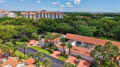 DESIRABLE SINGLE-STORY 3BR/2BA COURTYARD HOME WITH PRIVATE on The Boca Country Club in Florida - for sale on GolfHomes.com, golf home, golf lot