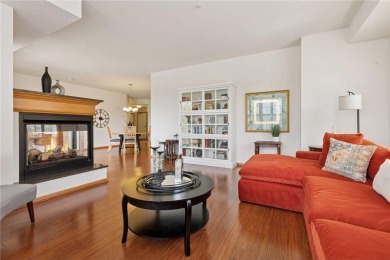 Spacious two-bedroom, two bathroom condo has walls of windows in on The Chaska Par 30 Golf Course in Minnesota - for sale on GolfHomes.com, golf home, golf lot