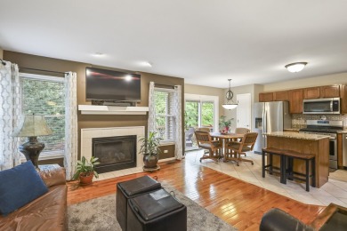 Elegant Two Story end unit Townhome nestled in Hidden Lakes on Seven Bridges Golf Club in Illinois - for sale on GolfHomes.com, golf home, golf lot