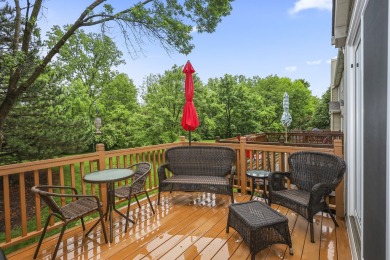 Elegant Two Story end unit Townhome nestled in Hidden Lakes on Seven Bridges Golf Club in Illinois - for sale on GolfHomes.com, golf home, golf lot