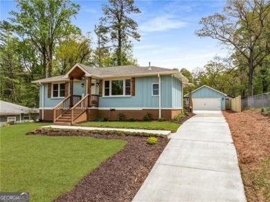 Welcome Home to the TOTAL PACKAGE! Renovated Inside and Out on East Lake Golf Club in Georgia - for sale on GolfHomes.com, golf home, golf lot