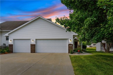 This impeccably maintained 1-1/2 story townhome is a gem on Copper Creek Golf Course in Iowa - for sale on GolfHomes.com, golf home, golf lot