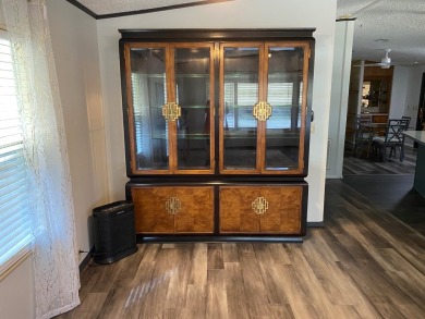 Lovely 2/2 in vibrant 55+ lease hold ($844) community. Wall of on Spanish Lakes Fairways in Florida - for sale on GolfHomes.com, golf home, golf lot