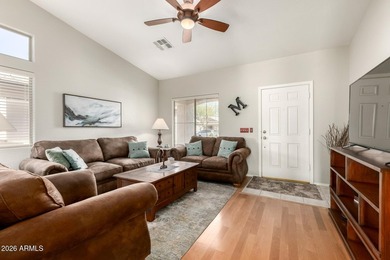 Move-in ready home in the gated Stonegate community at Johnson on The Golf Club At Johnson Ranch in Arizona - for sale on GolfHomes.com, golf home, golf lot