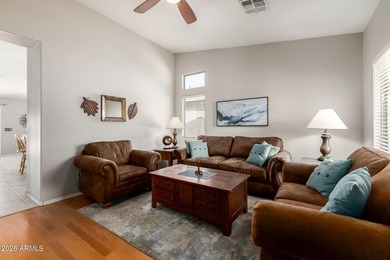 Move-in ready home in the gated Stonegate community at Johnson on The Golf Club At Johnson Ranch in Arizona - for sale on GolfHomes.com, golf home, golf lot