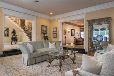 Spectacular views, top-quality finishes in private country club on TPC at Summerlin in Nevada - for sale on GolfHomes.com, golf home, golf lot
