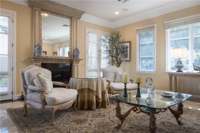 Spectacular views, top-quality finishes in private country club on TPC at Summerlin in Nevada - for sale on GolfHomes.com, golf home, golf lot