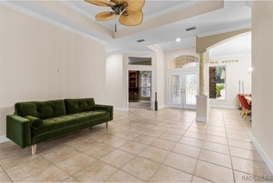 Discover the charm  elegance of this move-in-ready, custom-built on Black Diamond Ranch Golf Course in Florida - for sale on GolfHomes.com, golf home, golf lot