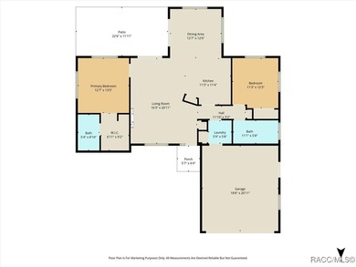 Welcome to this beautifully updated 2-bedroom, 2-bath home on Plantation Inn and Golf Resort  in Florida - for sale on GolfHomes.com, golf home, golf lot