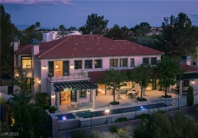 Spectacular views, top-quality finishes in private country club on TPC at Summerlin in Nevada - for sale on GolfHomes.com, golf home, golf lot