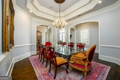 Stunning Ranch-Style Abode with distinctive style, lux and on TPC At Sugarloaf Golf Club in Georgia - for sale on GolfHomes.com, golf home, golf lot