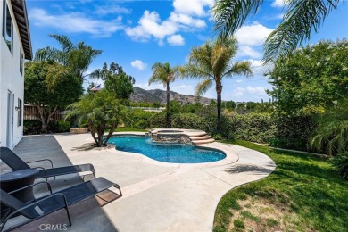 Resort-Style Living with Mountain Views in Montecito Ranch! on Glen Ivy Golf Club in California - for sale on GolfHomes.com, golf home, golf lot