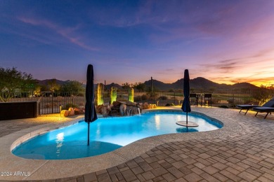 Located along the golf course with breathtaking mountain views on Copper Canyon Golf Club in Arizona - for sale on GolfHomes.com, golf home, golf lot