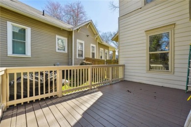 Come tour this elegantly renovated craftsman three-story home on John A. White Golf Course in Georgia - for sale on GolfHomes.com, golf home, golf lot