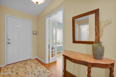 Discover effortless living in this charming Clayton model patio on Okatie Creek Golf Club in South Carolina - for sale on GolfHomes.com, golf home, golf lot