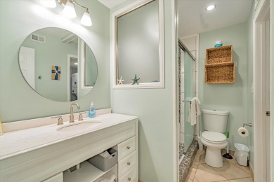 This completely  renovated Blue Surf Townhome has a unique floor on Seascape Golf Course in Florida - for sale on GolfHomes.com, golf home, golf lot
