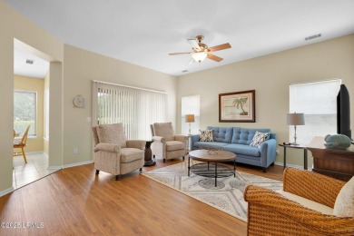 Discover effortless living in this charming Clayton model patio on Okatie Creek Golf Club in South Carolina - for sale on GolfHomes.com, golf home, golf lot