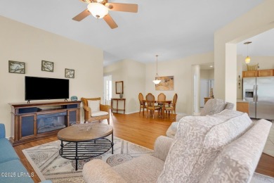 Discover effortless living in this charming Clayton model patio on Okatie Creek Golf Club in South Carolina - for sale on GolfHomes.com, golf home, golf lot