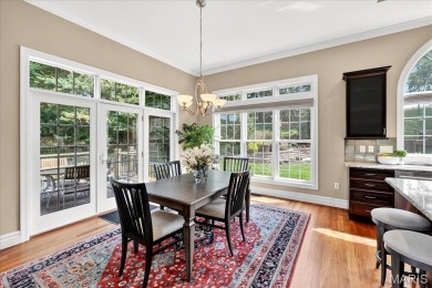 Experience luxury living in this stunning villa, perfectly on Meadowbrook Country Club in Missouri - for sale on GolfHomes.com, golf home, golf lot