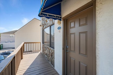 This completely  renovated Blue Surf Townhome has a unique floor on Seascape Golf Course in Florida - for sale on GolfHomes.com, golf home, golf lot