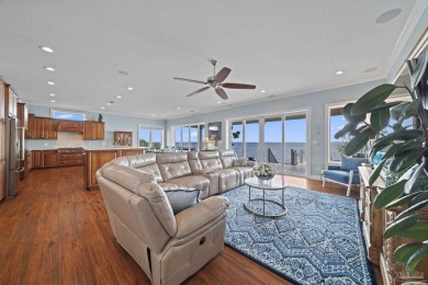 This stunning ICF waterfront home, featuring 135 feet on the on Tiger Point Golf and Country Club in Florida - for sale on GolfHomes.com, golf home, golf lot