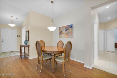 Discover effortless living in this charming Clayton model patio on Okatie Creek Golf Club in South Carolina - for sale on GolfHomes.com, golf home, golf lot