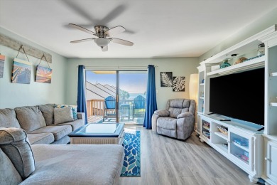 This completely  renovated Blue Surf Townhome has a unique floor on Seascape Golf Course in Florida - for sale on GolfHomes.com, golf home, golf lot