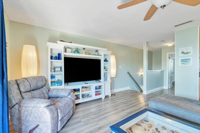 This completely  renovated Blue Surf Townhome has a unique floor on Seascape Golf Course in Florida - for sale on GolfHomes.com, golf home, golf lot
