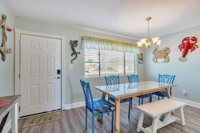This completely  renovated Blue Surf Townhome has a unique floor on Seascape Golf Course in Florida - for sale on GolfHomes.com, golf home, golf lot