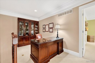 Experience luxury living in this stunning villa, perfectly on Meadowbrook Country Club in Missouri - for sale on GolfHomes.com, golf home, golf lot