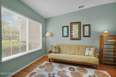 Discover effortless living in this charming Clayton model patio on Okatie Creek Golf Club in South Carolina - for sale on GolfHomes.com, golf home, golf lot