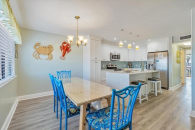 This completely  renovated Blue Surf Townhome has a unique floor on Seascape Golf Course in Florida - for sale on GolfHomes.com, golf home, golf lot