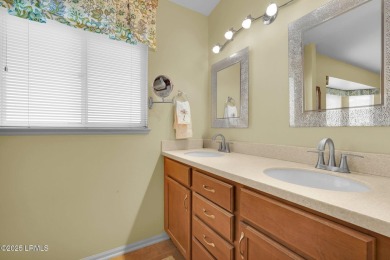 Discover effortless living in this charming Clayton model patio on Okatie Creek Golf Club in South Carolina - for sale on GolfHomes.com, golf home, golf lot