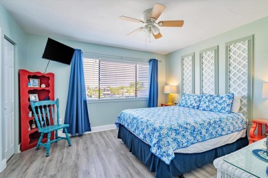 This completely  renovated Blue Surf Townhome has a unique floor on Seascape Golf Course in Florida - for sale on GolfHomes.com, golf home, golf lot