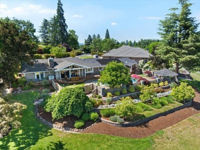 Welcome to one of the most stunning homes on the Rogue Valley on Rogue Valley Country Club in Oregon - for sale on GolfHomes.com, golf home, golf lot