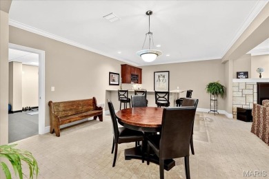 Experience luxury living in this stunning villa, perfectly on Meadowbrook Country Club in Missouri - for sale on GolfHomes.com, golf home, golf lot