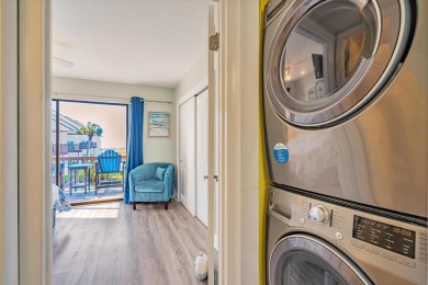 This completely  renovated Blue Surf Townhome has a unique floor on Seascape Golf Course in Florida - for sale on GolfHomes.com, golf home, golf lot