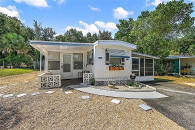 This 2-bedroom, 2-bath furnished mobile home located in the on Bay Tree Golf Course in Florida - for sale on GolfHomes.com, golf home, golf lot