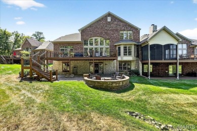 Experience luxury living in this stunning villa, perfectly on Meadowbrook Country Club in Missouri - for sale on GolfHomes.com, golf home, golf lot