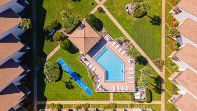 This completely renovated Blue Surf Townhome has a unique floor on Seascape Golf Course in Florida - for sale on GolfHomes.com, golf home, golf lot