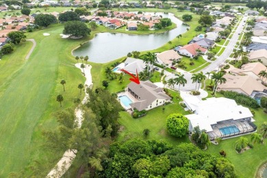 Elegant custom home on a rare oversized lot at the end of the on  in Florida - for sale on GolfHomes.com, golf home, golf lot