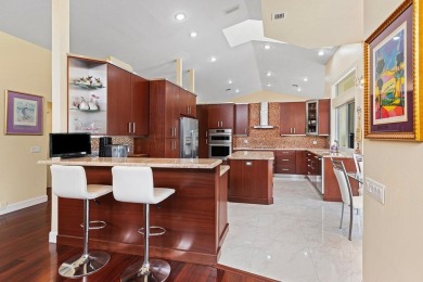 Elegant custom home on a rare oversized lot at the end of the on  in Florida - for sale on GolfHomes.com, golf home, golf lot